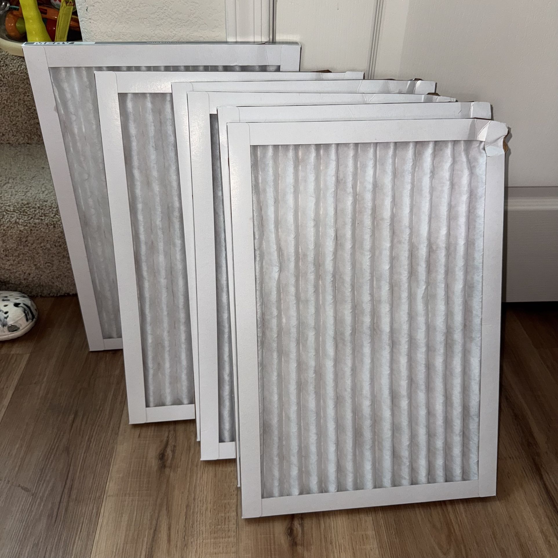 Pack of 6 Amazon Basics Air Filters β 14x20x1