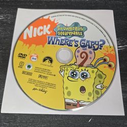 Spongebob Where's Gary DVD 