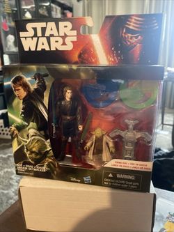 Star Wars “Revenge Of The Sith" Anakin Skywalker & Yoda 2 Pack 3.75”
