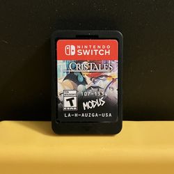 Cris Tales for Nintendo Switch video game console system or Lite chris cristales christales
