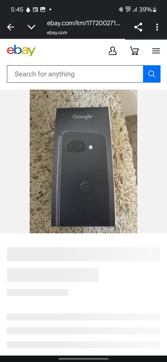 Pixel 9a Unlocked New In Sealed Box