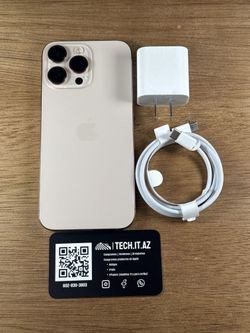 📱 iPhone 16 Pro Max | 256GB | Desert Titanium | Cricket Only