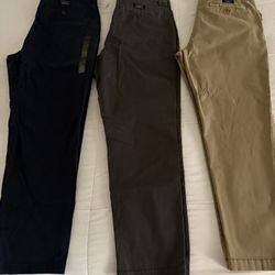 3- pantalones De Hombre (Banana Republic)