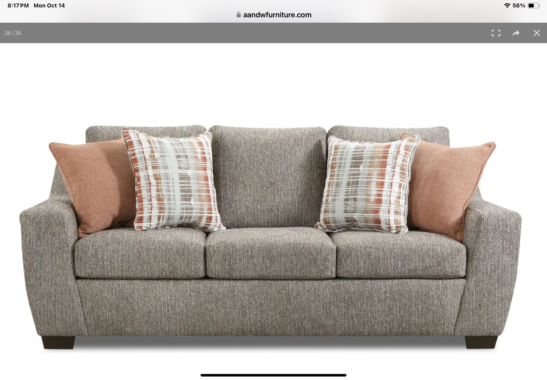 Sofa and Loveseat-(Brand New In Original Packaging)-