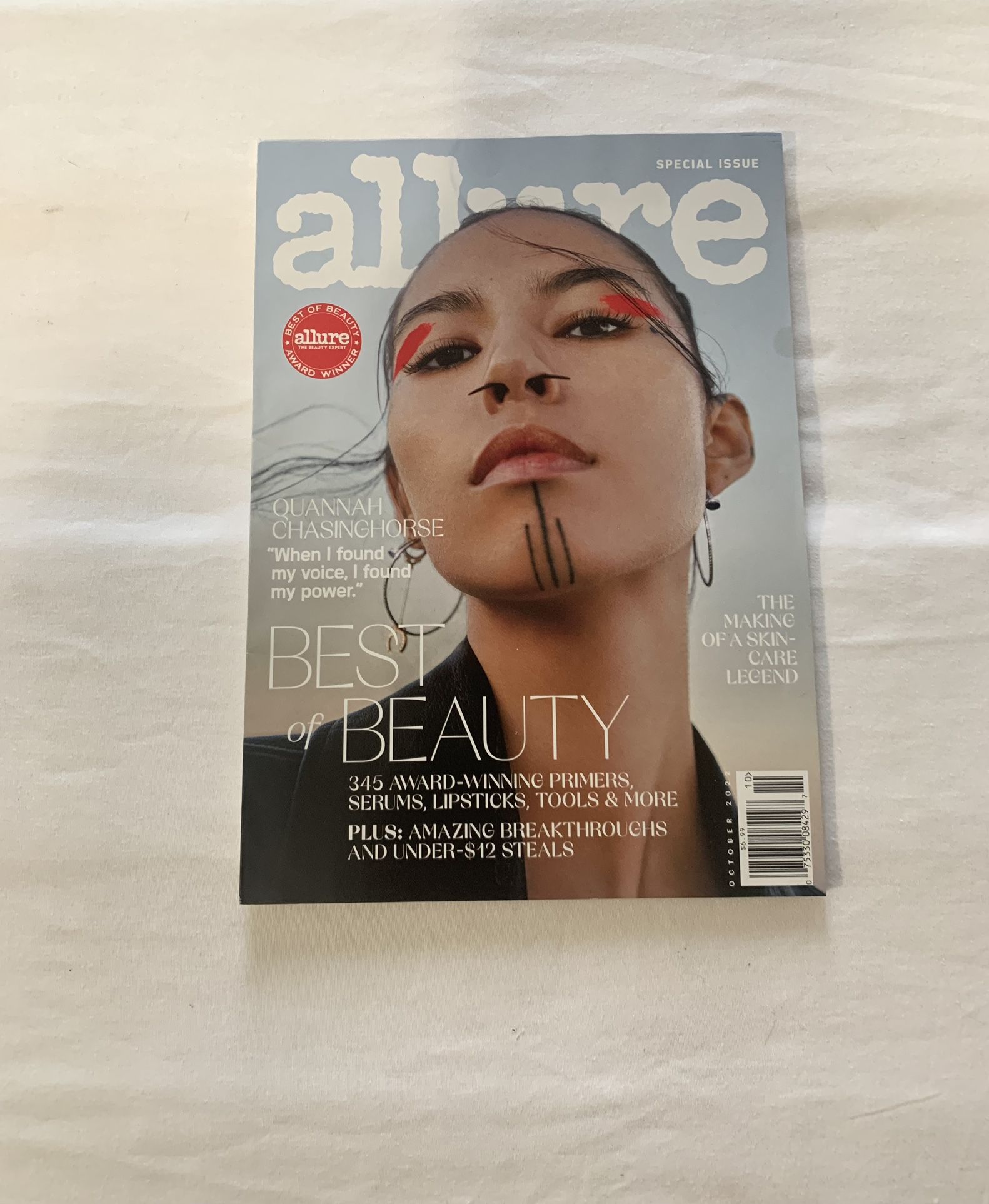 Allure Quannah ChasingHorse “When I Found My Voice” Issue October 2022 Magazine