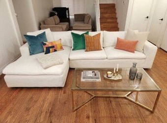XL Cloud-style Sectional in Excellent Condition!