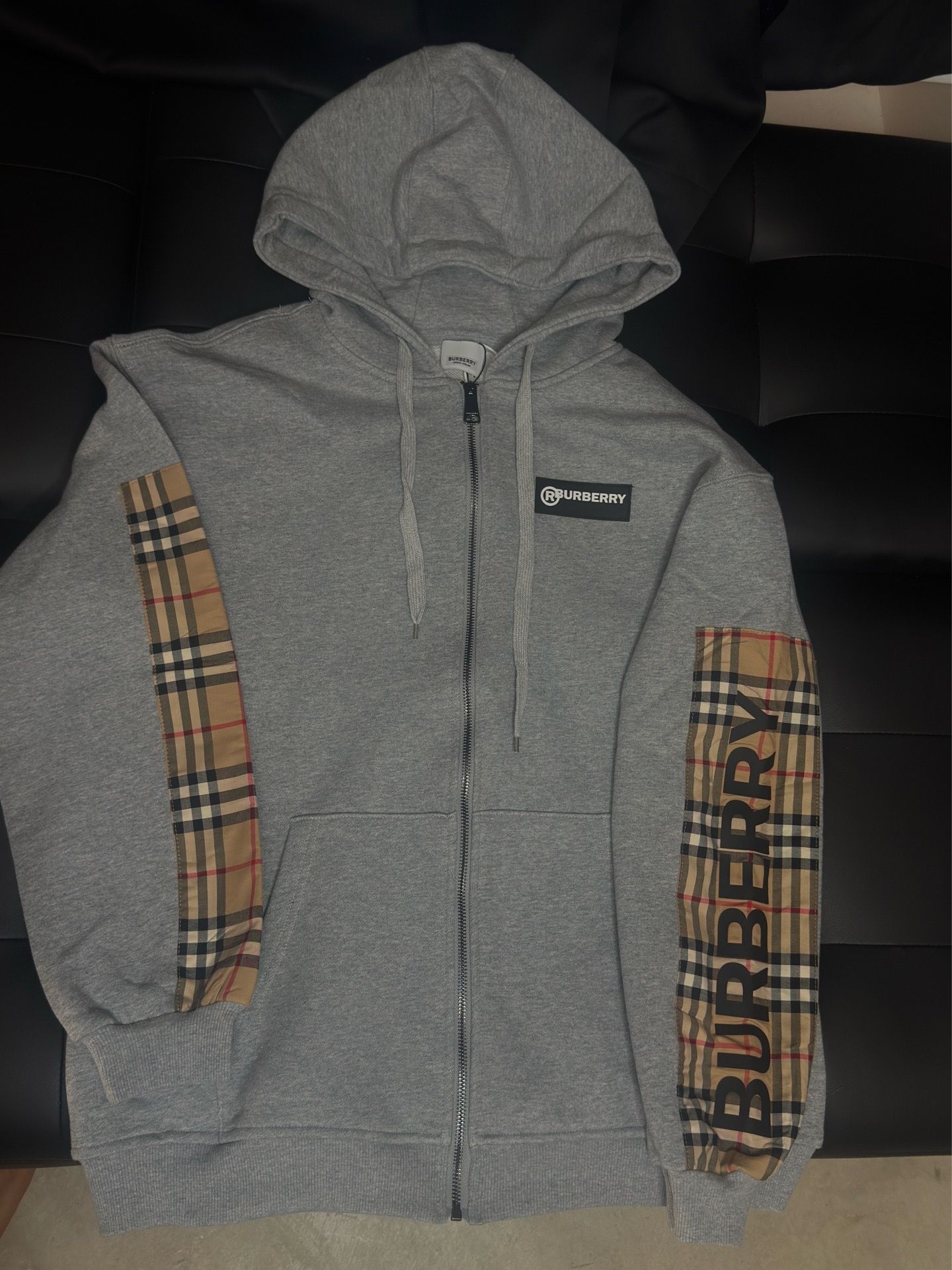 Burberry zip up