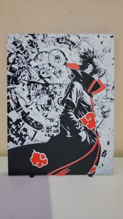 New 10" inch 3D Itachi Uchiha Wall Art