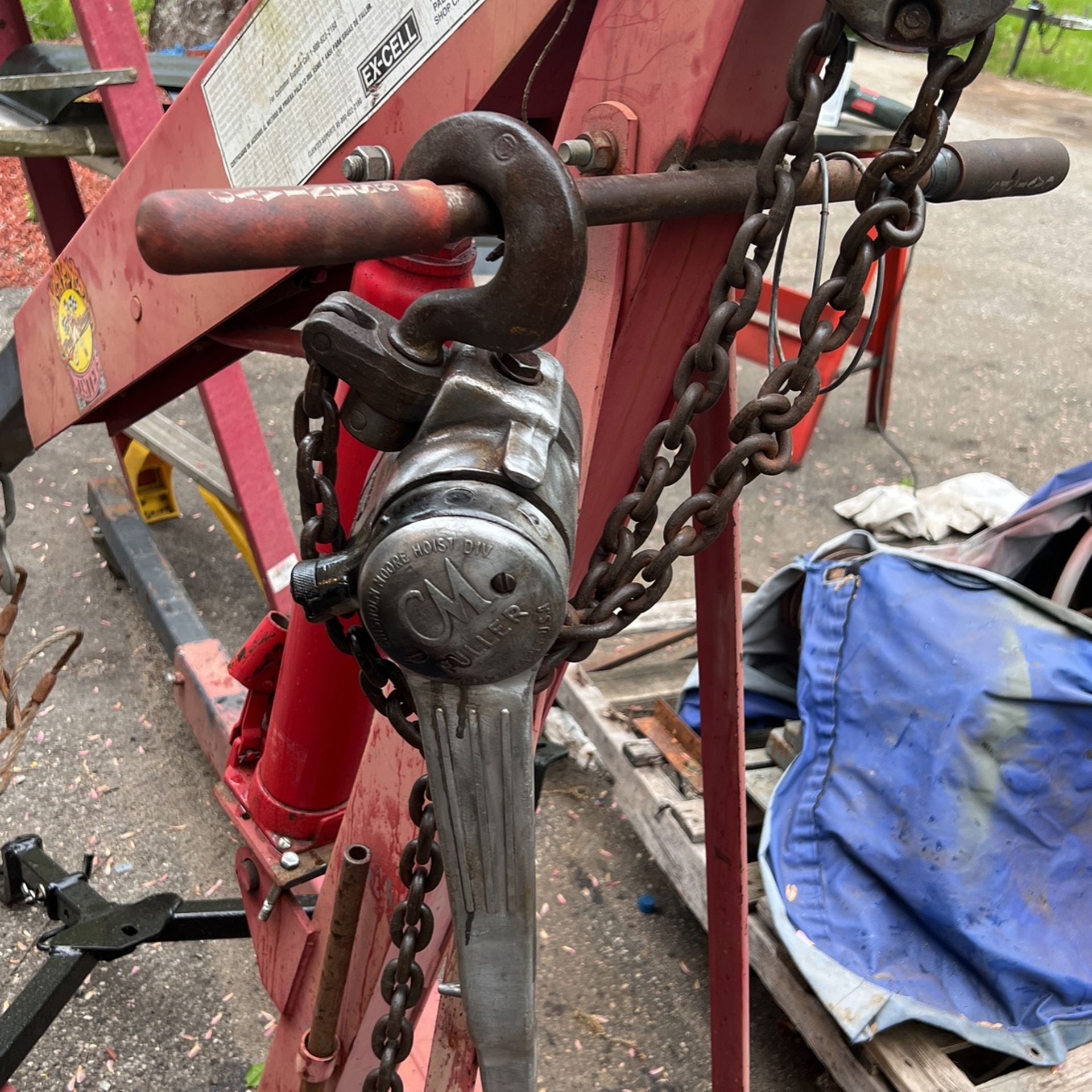 C&m. 3 Ton Chain Comalong