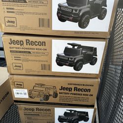 New Baby Ride On Jeep