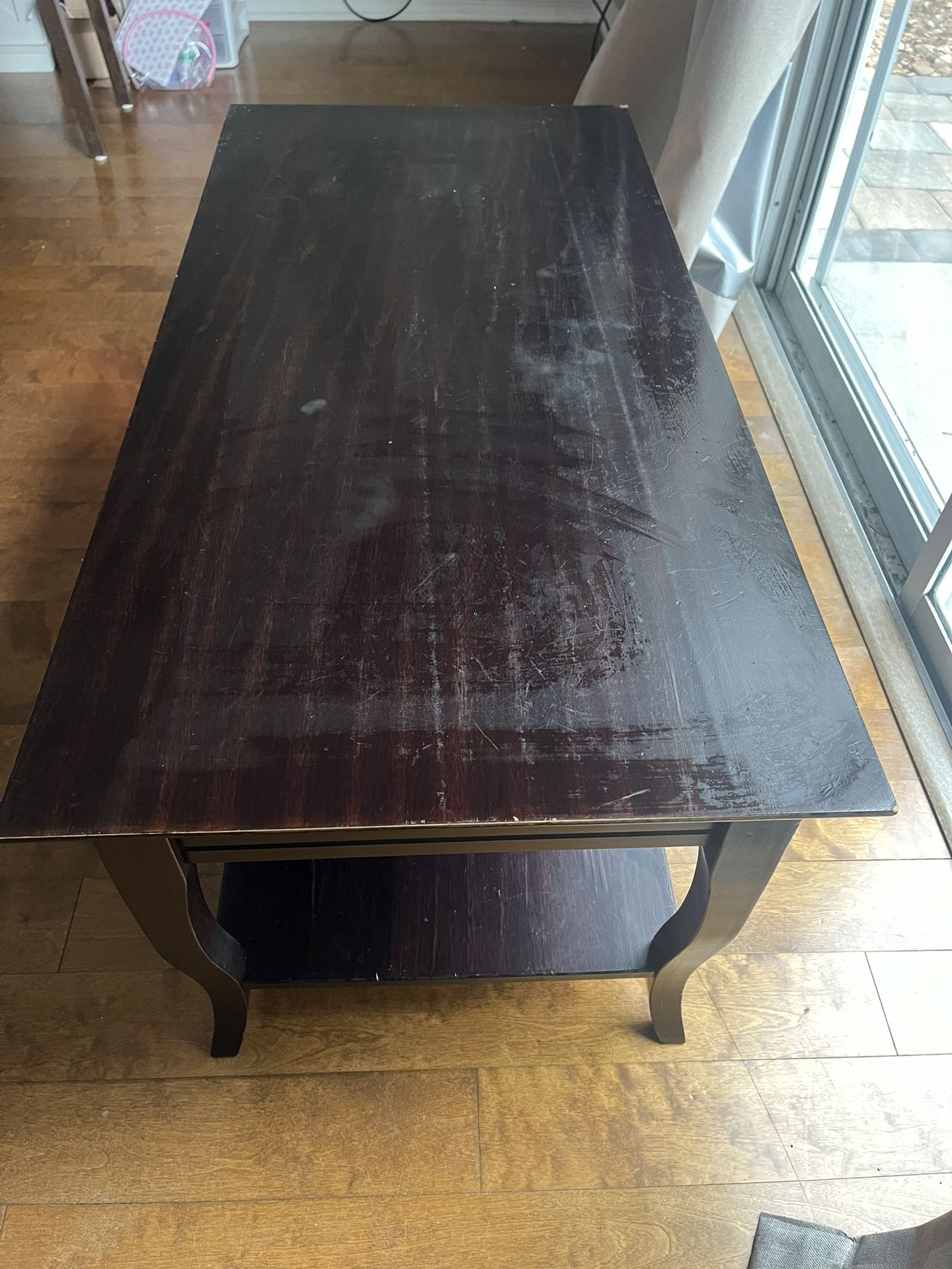 Dark brown / Black Coffee Table