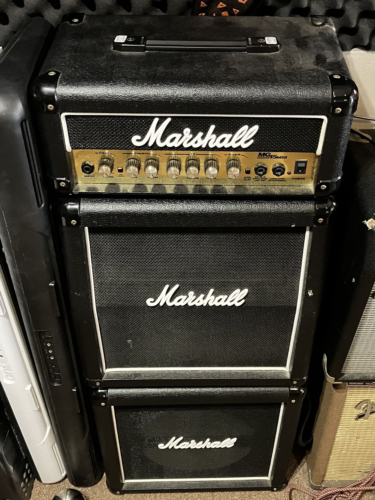 Marshall 3005 Lead 12 Mini Stack Amps and Head