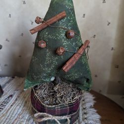 3 Hand Crafted Christmas Trees