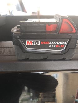 M18 Milwaukee Battery 5.0