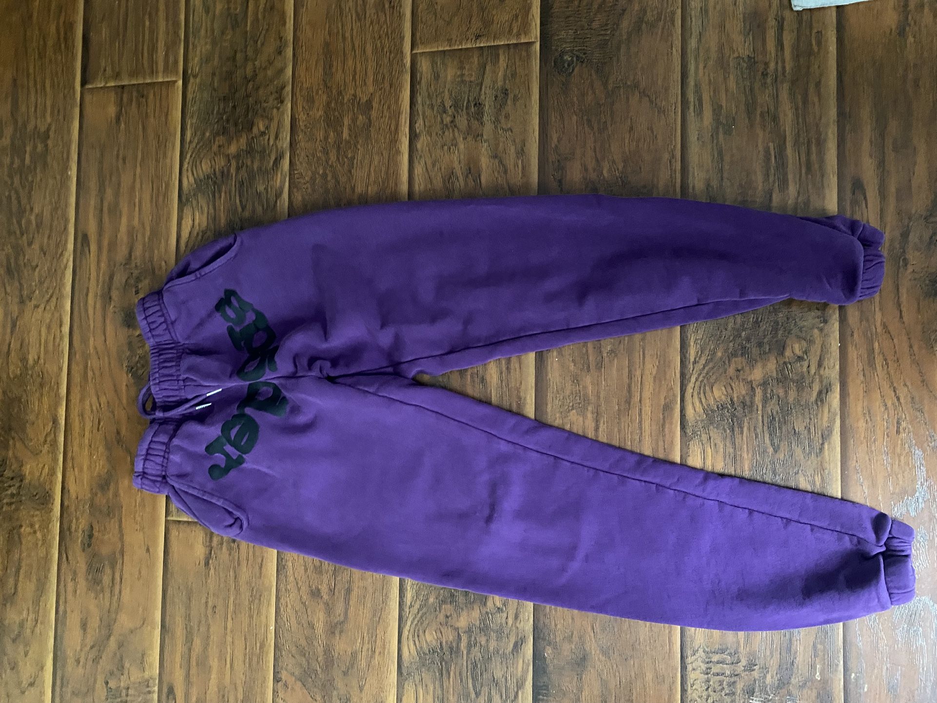 Purple Sp5der Pants