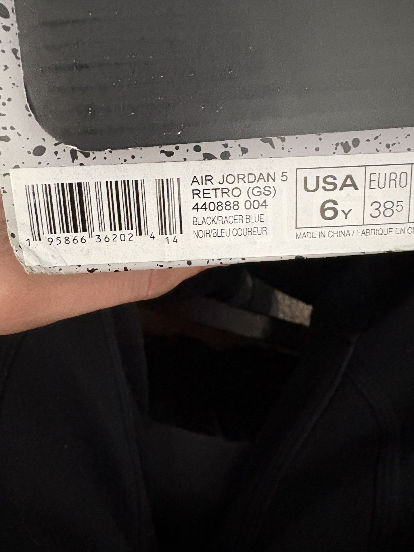 Jordan Retro 5 Gs