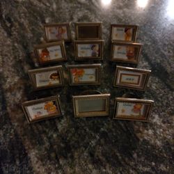 12 Silver Plated Napkin Holders 