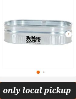 🎋  +2 ft. x 1 ft. x 6 ft. - 216 shallow tank Round End Tank👌2 available
