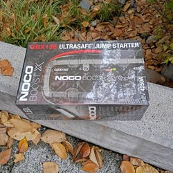 NIB GBX155 ULTRA SAFE JUMP START NOCO BOOST X