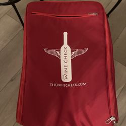 The Wine Check Bag Cooler  like new !!