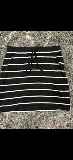 Black and White Skirt