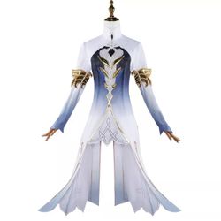 Genshin Impact Focalors Furina Cosplay Costume