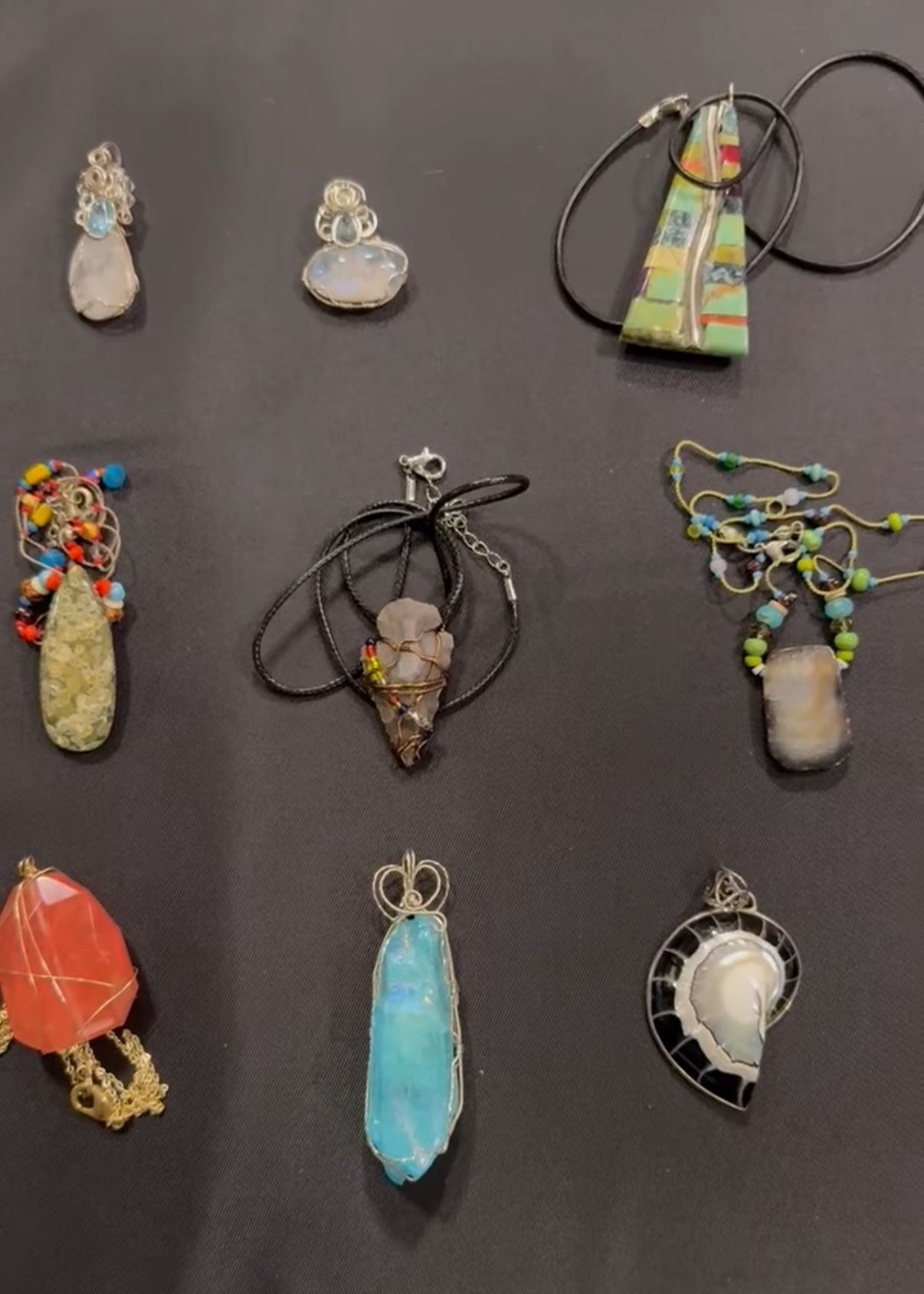 Semi-Precious Gemstone Pendants