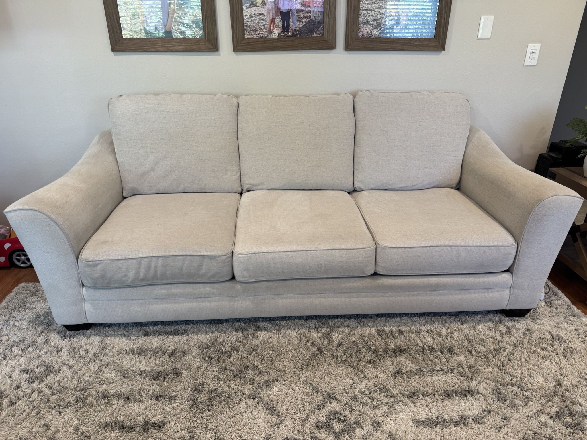 Sofa Couch with Ottoman