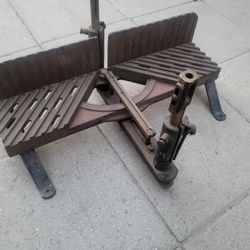 Miter Box Craftsman Wood Working Tools Tool Display Movie Scene Background Shop Garage Antique