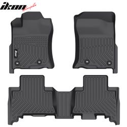 Fits 2013-2024 Toyota 4Runner & 2014-2023 Lexus GX460 Non-Slip Floor Mats All Weather TPE