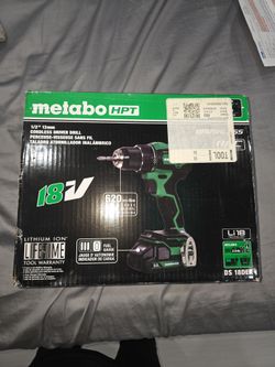 Metabo HPT 18V Cordless Driver Drill DS18DEK