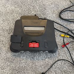 Nintendo 64 With Expansion Port