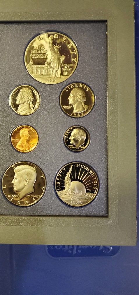 1986 Prestige Coin Proof Set