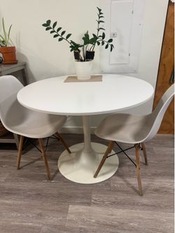 IKEA round table and chairs