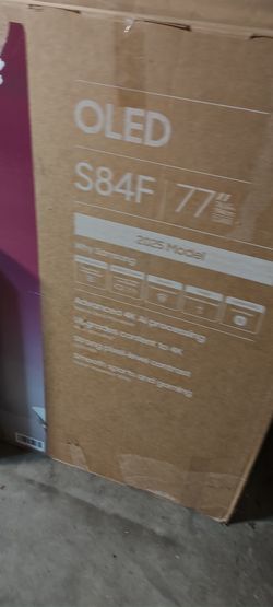 77" Class S84F OLED 4K UHD Samsung Vision AI Smart Tizen TV (2025)