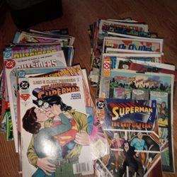 Lot Of 81 Old Comic Books 