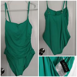 La Blanca Women's Standard Island Goddess Lingerie One Piece Swimsuit, Size 10