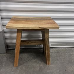 Wooden Nightstand / Side Table 