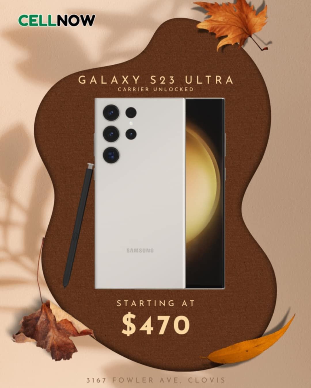 Fall Savings At CellNow!🍂🍂