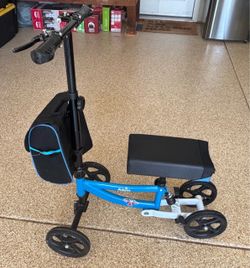 Aojin Knee Scooter for Adults for Foot Injuries, Storage Bag,