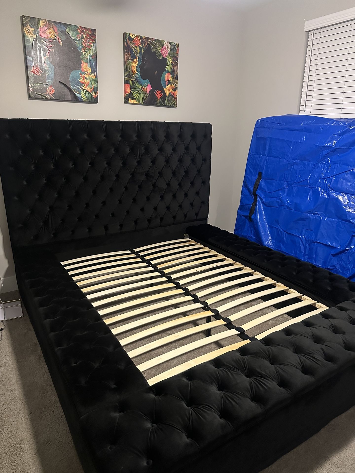 Queen Bed Frame With Storage