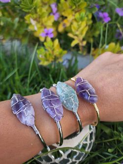 Healing Crystal Bangels 