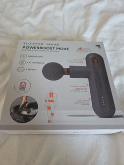 Portable percussion massager