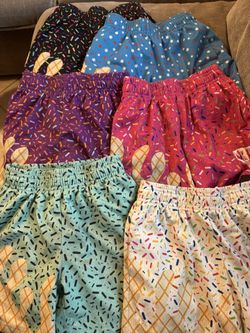 6 Pairs Baseball lifestyle Shorts