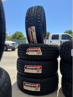 265/70/16 Arroyo AT 4 NEW TIRES INSTALLED AND BALANCED INCLUDED