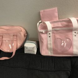 Heart Bags And Pouch