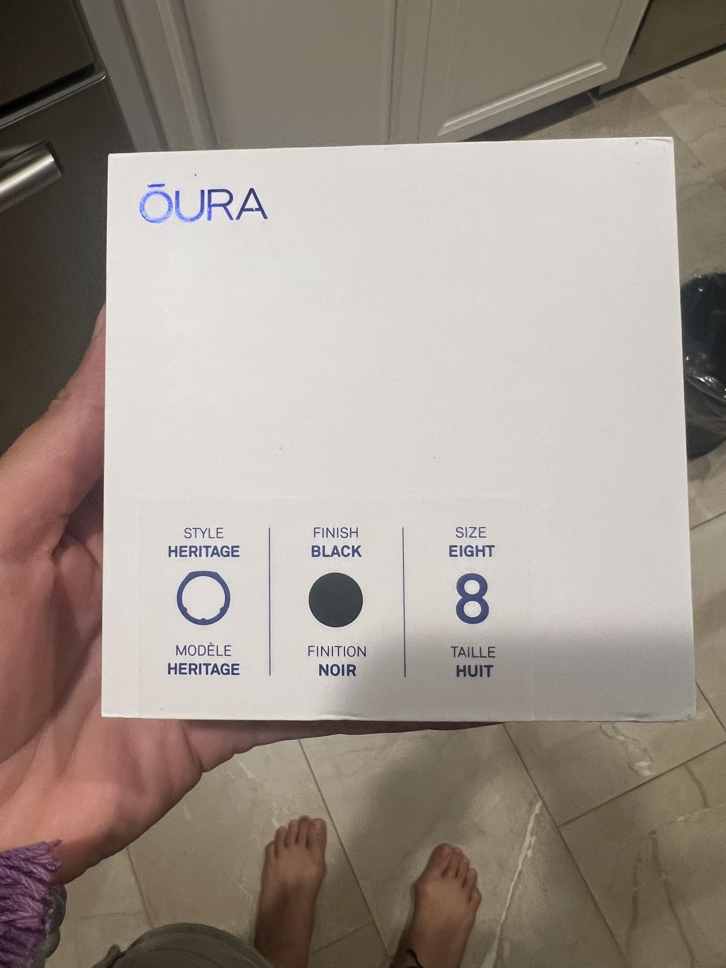 Oura Ring Size 8 New Gen 3