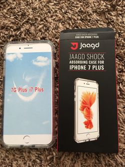 Iphone 7plus clear case