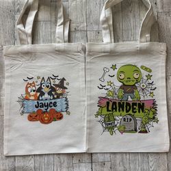 $10 Trick Or Treat Bags Custom 10.2 X12.6