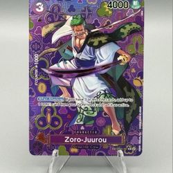 One Piece Trading Card Lot With Zoro-Juusou Sp ALT ART
